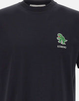 ICEBERG T-shirt in jersey BLACK Uomo 