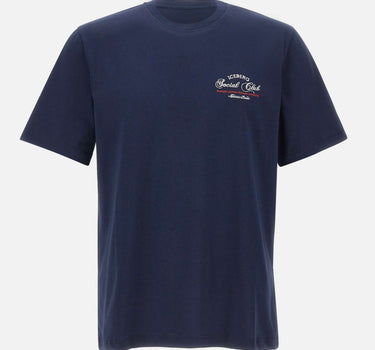 ICEBERG T-shirt con stampa Social Club BLUE Uomo 