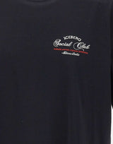 ICEBERG T-shirt con stampa Social Club BLACK Uomo 