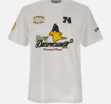 ICEBERG T-shirt con Looney Tunes WHITE Uomo 