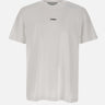 ICEBERG T-shirt con logo ricamato e stampa sul retro WHITE Uomo 