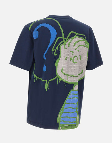 ICEBERG T-shirt con stampe Peanuts BLUE Uomo 