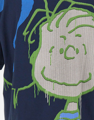 ICEBERG T-shirt con stampe Peanuts BLUE Uomo 