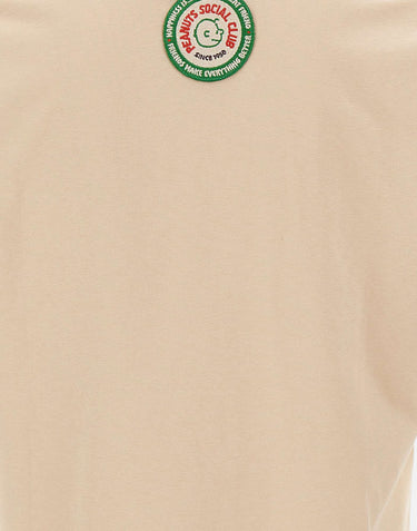 ICEBERG T-shirt con disegno Peanuts BEIGE Uomo 