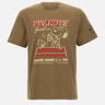 ICEBERG T-shirt con disegno Peanuts GREEN Uomo 