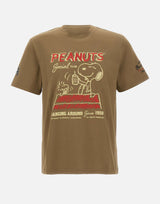 ICEBERG T-shirt con disegno Peanuts GREEN Uomo 