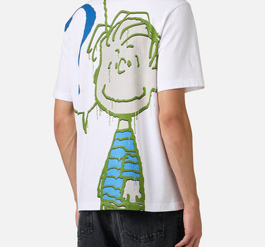 ICEBERG T-shirt con stampe Peanuts WHITE Uomo 