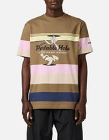 ICEBERG T-shirt in cotone con stampa "Portable Hole" MULTICOLOR Uomo 