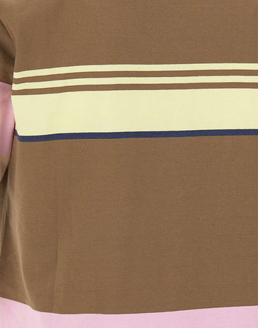 ICEBERG T-shirt in cotone con stampa "Portable Hole" MULTICOLOR Uomo 