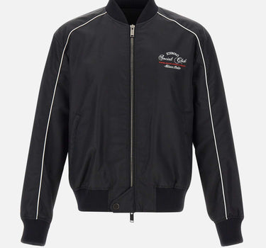 ICEBERG Giubbotto in nylon riciclato comfort fit BLACK Uomo 