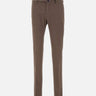 INCOTEX Pantaloni in popeline di cotone BROWN Uomo 