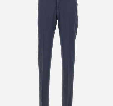 INCOTEX Pantaloni  in popeline di cotone BLUE Uomo 