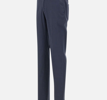 INCOTEX Pantaloni  in popeline di cotone BLUE Uomo 