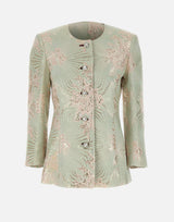 JACQUES WEI Giacca sartoriale jacquard GREEN Donna 