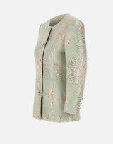 JACQUES WEI Giacca sartoriale jacquard GREEN Donna 