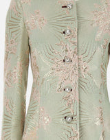 JACQUES WEI Giacca sartoriale jacquard GREEN Donna 
