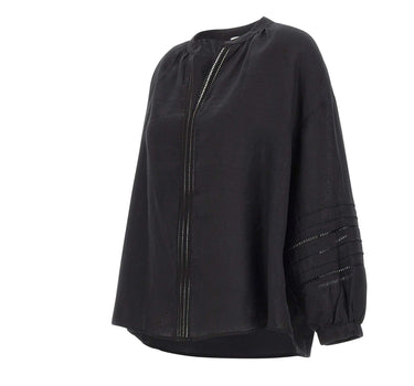 Blusa "Leslie" L3118 BLACK JC SOPHIE 