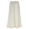 Pantaloni ampi in misto lino L3133 OFFWHITE JC SOPHIE 
