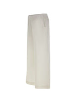 Pantaloni ampi in misto lino L3133 OFFWHITE JC SOPHIE 