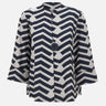 Giacca casual con fantasia geometrica 261097 4252 JOSEPH RIBKOFF 