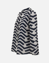 Giacca casual con fantasia geometrica 261097 4252 JOSEPH RIBKOFF 