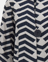 Giacca casual con fantasia geometrica 261097 4252 JOSEPH RIBKOFF 