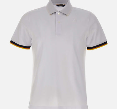 K-WAY Polo "Vincent" WHITE Uomo 