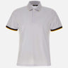 K-WAY Polo "Vincent" WHITE Uomo 