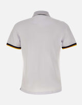 K-WAY Polo "Vincent" WHITE Uomo 