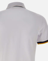 K-WAY Polo "Vincent" WHITE Uomo 
