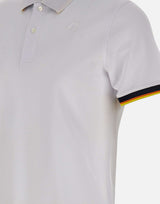 K-WAY Polo "Vincent" WHITE Uomo 