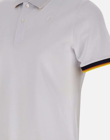 K-WAY Polo "Vincent" WHITE Uomo 