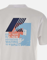 T-shirt "Solo jersey wave" K71356W 001 K-WAY 