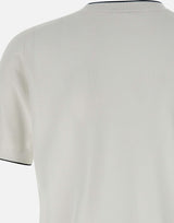KANGRA Maglia in viscosa e cotone WHITE Uomo 