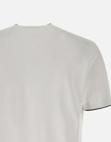 T-shirt in cotone e viscosa 100021 001 KANGRA 