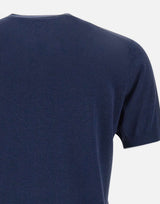 KANGRA T-shirt in cotone e viscosa BLUE Uomo 