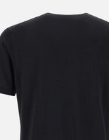 KANGRA T-shirt in seta e cotone BLACK Uomo 