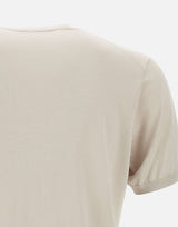 KANGRA T-shirt in seta e cotone BEIGE Uomo 