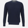 KANGRA Maglia in maglia di cotone BLUE Uomo 
