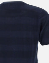KANGRA T-shirt in cotone filato extrafine BLUE Uomo 