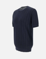 T-shirt in cotone e viscosa 102421 043 KANGRA 