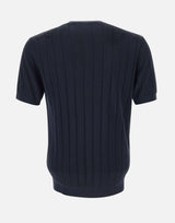 T-shirt in cotone e viscosa 102421 043 KANGRA 