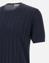 T-shirt in cotone e viscosa 102421 043 KANGRA 