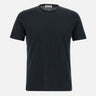 KANGRA T-shirt  in cotone BLACK Uomo 