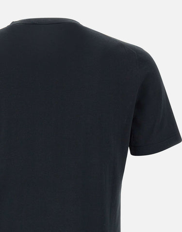 KANGRA T-shirt  in cotone BLACK Uomo 
