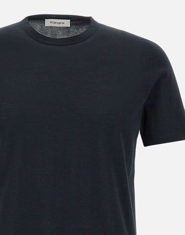KANGRA T-shirt  in cotone BLACK Uomo 