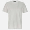 KANGRA T-shirt in cotone fiammato WHITE Uomo 