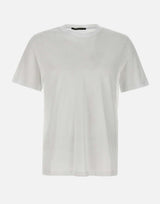 KANGRA T-shirt in cotone fiammato WHITE Uomo 