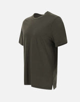 KANGRA T-shirt in cotone fiammato BROWN Uomo 