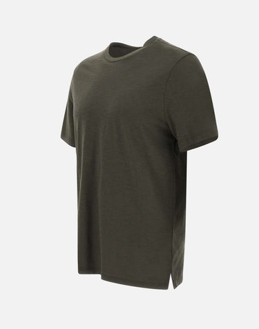 KANGRA T-shirt in cotone fiammato BROWN Uomo 